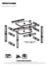 Preview for 3 page of P'kolino Playfully Smart Multiplo Side Table Manual