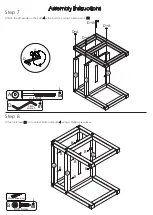 Preview for 8 page of P'kolino Playfully Smart Multiplo Side Table Manual