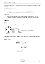 Предварительный просмотр 6 страницы PKP DM01A Instruction Manual