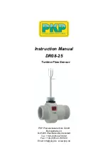 Предварительный просмотр 1 страницы PKP DR08-25 Instruction Manual