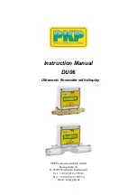 PKP DU06 Series Instruction Manual предпросмотр