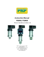 Предварительный просмотр 1 страницы PKP PUM04 Instruction Manual