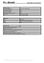 Preview for 7 page of PL-AUDIO PowerPac 4003 DSP User Manual