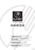 Предварительный просмотр 1 страницы PLA.NET IN-GL.FDUAL Instruction Manual