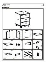 Preview for 2 page of Plaisio FILING CABINET S-30 Assembly Instruction Manual