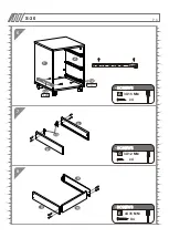 Preview for 6 page of Plaisio FILING CABINET S-30 Assembly Instruction Manual