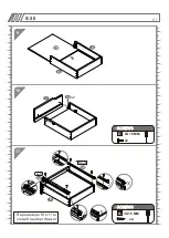 Preview for 7 page of Plaisio FILING CABINET S-30 Assembly Instruction Manual