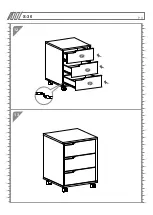 Preview for 8 page of Plaisio FILING CABINET S-30 Assembly Instruction Manual