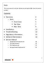 Preview for 2 page of Plaisio Turbox User Manual