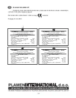 Preview for 10 page of Plamen International Dora 10 Technical Instructions