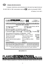 Предварительный просмотр 32 страницы Plamen International SPL 60 N Tehnical Instruction