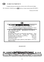 Предварительный просмотр 33 страницы Plamen International UPLAND Technical Instruction