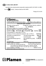 Preview for 3 page of Plamen 850 Glas Technical Instruction