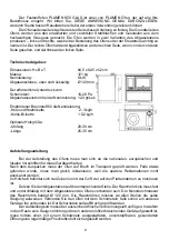 Preview for 9 page of Plamen 850 Glas Technical Instruction