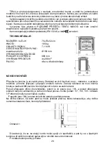 Preview for 28 page of Plamen Tena Installation And Operating Instructions Manual