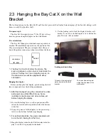 Preview for 20 page of Planar Bay Cat X SN-4620-1080 User Manual