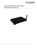 Planar ContentSmart MP70 OPS User Manual preview