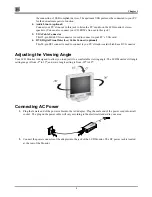 Preview for 9 page of Planar CT1904Z Product Manual