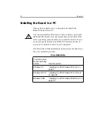 Preview for 38 page of Planar Dome Md4/PCI Installation Manual