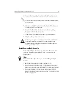 Preview for 41 page of Planar Dome Md5/PCI Installation Manual