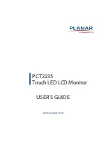 Preview for 1 page of Planar Helium PCT2235 User Manual