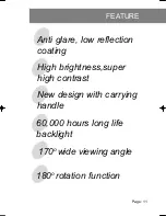 Preview for 12 page of Planar LCDTV20 Product Manual