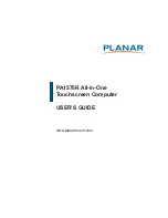 Предварительный просмотр 1 страницы Planar PA1575R User Manual