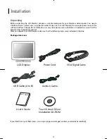 Preview for 5 page of Planar PJT195RW User Manual