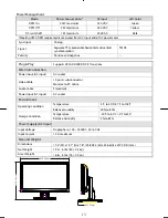 Preview for 14 page of Planar PJT195RW User Manual