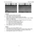 Preview for 14 page of Planar PL1520M Service Manual