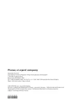 Preview for 23 page of Planar PLL2251MW User Manual