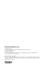 Preview for 22 page of Planar PLN2770W User Manual