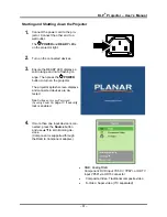 Preview for 19 page of Planar PR2010 User Manual