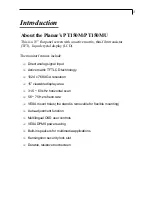 Preview for 4 page of Planar PT150M User Manual