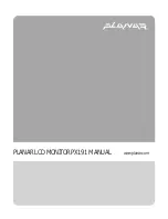 Preview for 1 page of Planar PX191 User Manual