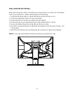 Предварительный просмотр 22 страницы Planar PXL2251MW User Manual