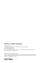 Preview for 23 page of Planar PXN2771MW User Manual