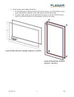 Preview for 3 page of Planar UlraLux 80 Installation Instructions Manual