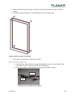 Preview for 7 page of Planar UlraLux 80 Installation Instructions Manual