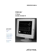 Preview for 1 page of Planar VS15XAD Operation Manual