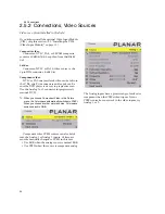 Preview for 35 page of Planar WN-5040-720 User Manual