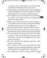 Preview for 5 page of Plancha CB5008 User Manual