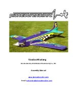 PlaneadrenalinRC Voodoo Mustang Assembly Manual preview