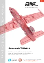 PLANEPRINT Aermacchi MB-339 Manual предпросмотр