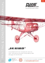 PLANEPRINT BIG BOBBER Printing & Construction Manual предпросмотр