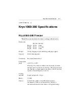 Preview for 35 page of Planer Kryo 1060 Series Operator'S Manual