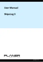 Предварительный просмотр 1 страницы Planer ShipsLog 3 User Manual