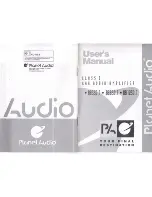 Предварительный просмотр 1 страницы Planet Audio BB350.1 User Manual