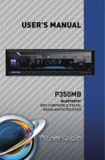 Planet Audio P350MB User Manual preview