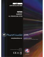 Предварительный просмотр 15 страницы Planet Audio PATV85 Quick Installation Manual